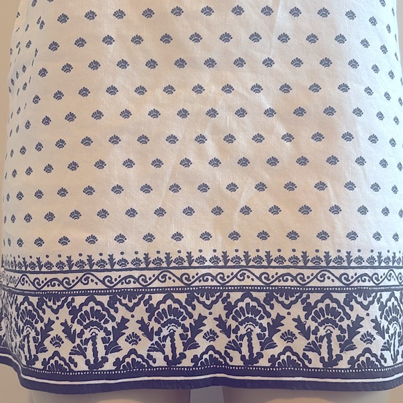 Vineyard Vines- Fan Border Print Tunic Dress size 0 - Picture 5 of 8